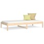 vidaXL Sofá cama madera maciza de pino 80x200 cm