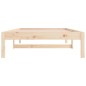 vidaXL Sofá cama madera maciza de pino 80x200 cm