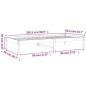 vidaXL Sofá cama madera maciza de pino 80x200 cm