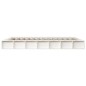 vidaXL Estructura de cama de madera maciza 140x200 cm vidaXL Estructura de cama de madera maciza 140x200 cm