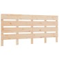 vidaXL Cabecero de cama madera maciza de pino 200x3x80 cm vidaXL Cabecero de cama madera maciza de pino 200x3x80 cm