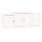 vidaXL Aparador de madera maciza de pino blanco 164x37x68 cm vidaXL Aparador de madera maciza de pino blanco 164x37x68 cm