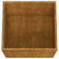 vidaXL Jardinera de acero corten 42x40x39 cm vidaXL Jardinera de acero corten 42x40x39 cm