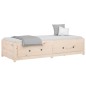 vidaXL Sofá cama madera maciza de pino 90x200 cm vidaXL Sofá cama madera maciza de pino 90x200 cm