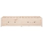 vidaXL Sofá cama madera maciza de pino 90x200 cm vidaXL Sofá cama madera maciza de pino 90x200 cm