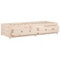 vidaXL Sofá cama madera maciza de pino 90x200 cm vidaXL Sofá cama madera maciza de pino 90x200 cm
