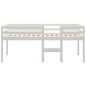 vidaXL Cama alta blanca madera maciza pino 80x200 cm vidaXL Cama alta blanca madera maciza pino 80x200 cm