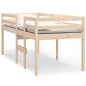 vidaXL Cama alta madera maciza de pino 75x190 cm vidaXL Cama alta madera maciza de pino 75x190 cm