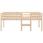 vidaXL Cama alta madera maciza de pino 75x190 cm vidaXL Cama alta madera maciza de pino 75x190 cm