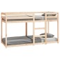 vidaXL Litera de madera maciza de pino 75x190 cm vidaXL Litera de madera maciza de pino 75x190 cm