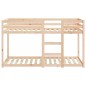 vidaXL Litera de madera maciza de pino 75x190 cm vidaXL Litera de madera maciza de pino 75x190 cm