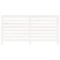 vidaXL Cubierta de radiador madera maciza de pino blanco 169x19x84 cm vidaXL Cubierta de radiador madera maciza de pino blanco 169x19x84 cm