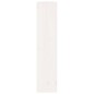 vidaXL Cubierta de radiador madera maciza de pino blanco 169x19x84 cm vidaXL Cubierta de radiador madera maciza de pino blanco 169x19x84 cm
