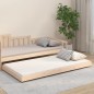vidaXL Estructura de cama madera maciza de pino 100x200 cm vidaXL Estructura de cama madera maciza de pino 100x200 cm