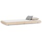 vidaXL Estructura de cama madera maciza de pino 100x200 cm vidaXL Estructura de cama madera maciza de pino 100x200 cm