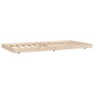 vidaXL Estructura de cama madera maciza de pino 100x200 cm vidaXL Estructura de cama madera maciza de pino 100x200 cm