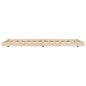 vidaXL Estructura de cama madera maciza de pino 100x200 cm vidaXL Estructura de cama madera maciza de pino 100x200 cm