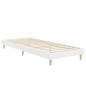 vidaXL Estructura de cama madera contrachapada blanca 75x190 cm vidaXL Estructura de cama madera contrachapada blanca 75x190 cm