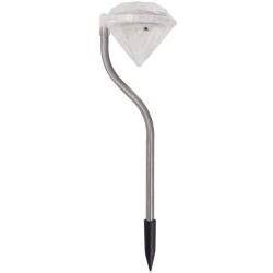 vidaXL Lámparas LED solares para jardín 6 unidades 9x7,8x29,5 cm