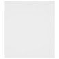 vidaXL Mesa auxiliar de madera contrachapada blanco 60x40x45 cm vidaXL Mesa auxiliar de madera contrachapada blanco 60x40x45 cm