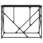 vidaXL Mesa consola madera de ingeniería negra 100x40x80 cm vidaXL Mesa consola madera de ingeniería negra 100x40x80 cm