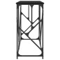 vidaXL Mesa consola madera de ingeniería negra 100x40x80 cm vidaXL Mesa consola madera de ingeniería negra 100x40x80 cm