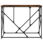 vidaXL Mesa consola madera de ingeniería roble ahumado 100x40x80 cm vidaXL Mesa consola madera de ingeniería roble ahumado 100x40x80 cm