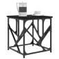 vidaXL Mesa de centro madera de ingeniería negra 45x45x47,5 cm vidaXL Mesa de centro madera de ingeniería negra 45x45x47,5 cm