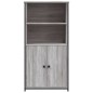 vidaXL Aparador alto madera contrachapada Sonoma gris 62x36x121,5 cm vidaXL Aparador alto madera contrachapada Sonoma gris 62x36x121,5 cm