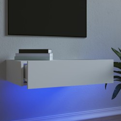 vidaXL Mueble para TV con luces LED blanco 60x35x15,5 cm