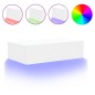 vidaXL Mueble para TV con luces LED blanco 60x35x15,5 cm