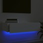 vidaXL Mueble para TV con luces LED blanco 60x35x15,5 cm