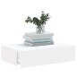 vidaXL Mueble para TV con luces LED blanco 60x35x15,5 cm