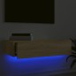 vidaXL Mueble de TV con luces LED roble Sonoma 60x35x15,5 cm vidaXL Mueble de TV con luces LED roble Sonoma 60x35x15,5 cm