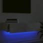 vidaXL Mueble de TV con luces LED gris hormigón 60x35x15,5 cm vidaXL Mueble de TV con luces LED gris hormigón 60x35x15,5 cm