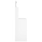 vidaXL Tocador con luces LED blanco 96x40x142 cm