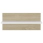 vidaXL Estantes de pared 4 uds blanco y roble Sonoma 40x11,5x18 cm vidaXL Estantes de pared 4 uds blanco y roble Sonoma 40x11,5x18 cm