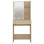 vidaXL Tocador con LED color roble Sonoma 60x40x140 cm vidaXL Tocador con LED color roble Sonoma 60x40x140 cm