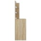 vidaXL Tocador con LED color roble Sonoma 60x40x140 cm vidaXL Tocador con LED color roble Sonoma 60x40x140 cm