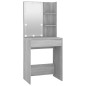 vidaXL Tocador con LED color gris Sonoma 60x40x140 cm vidaXL Tocador con LED color gris Sonoma 60x40x140 cm