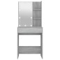 vidaXL Tocador con LED color gris Sonoma 60x40x140 cm vidaXL Tocador con LED color gris Sonoma 60x40x140 cm
