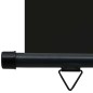 vidaXL Toldo lateral de balcón negro 140x250 cm vidaXL Toldo lateral de balcón negro 140x250 cm