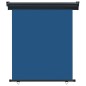 vidaXL Toldo lateral de balcón azul 140x250 cm vidaXL Toldo lateral de balcón azul 140x250 cm