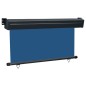 vidaXL Toldo lateral de balcón azul 140x250 cm vidaXL Toldo lateral de balcón azul 140x250 cm
