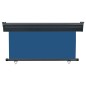 vidaXL Toldo lateral de balcón azul 140x250 cm vidaXL Toldo lateral de balcón azul 140x250 cm