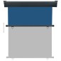 vidaXL Toldo lateral de balcón azul 140x250 cm vidaXL Toldo lateral de balcón azul 140x250 cm