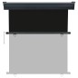 vidaXL Toldo lateral de balcón negro 160x250 cm vidaXL Toldo lateral de balcón negro 160x250 cm