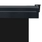 vidaXL Toldo lateral de balcón negro 160x250 cm vidaXL Toldo lateral de balcón negro 160x250 cm