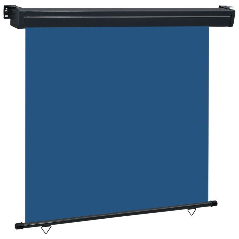 vidaXL Toldo lateral de balcón azul 160x250 cm vidaXL Toldo lateral de balcón azul 160x250 cm