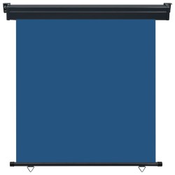 vidaXL Toldo lateral de balcón azul 160x250 cm